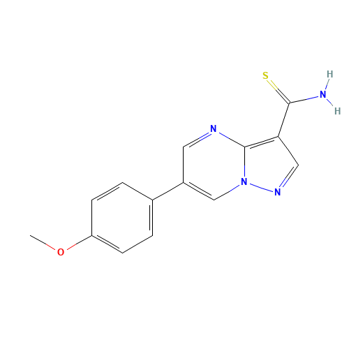 6-(4-methoxyphenyl)pyrazolo[1,5-a]pyrimidine-3-carbothioamide (CAS: 1131604-91-5) - Related Chemical Product