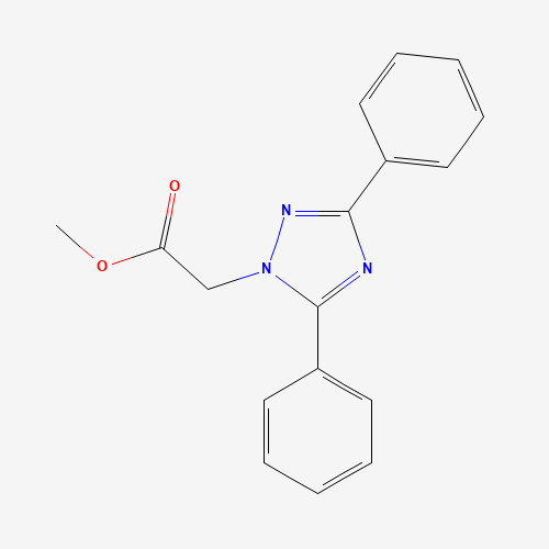 methyl 2-(3,5-diphenyl-1,2,4-triazol-1-yl)acetate (CAS: 1171932-97-0) - Related Chemical Product