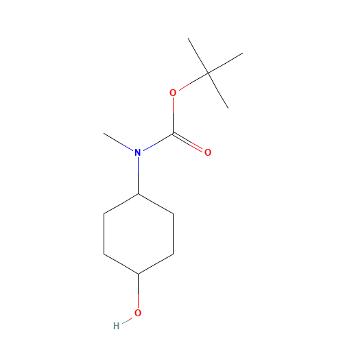 tert-butyl N-(4-hydroxycyclohexyl)-N-methylcarbamate (CAS: 1256633-24-5) - Related Chemical Product