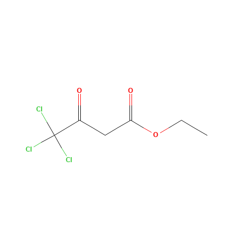 ethyl 4,4,4-trichloro-3-oxobutanoate (CAS: 3702-98-5) - Chemical Structure and Molecular Formula 