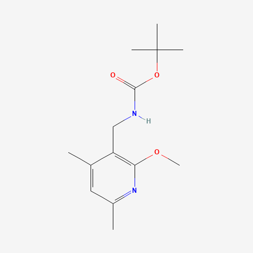 tert-butyl N-[(2-methoxy-4,6-dimethylpyridin-3-yl)methyl]carbamate (CAS: 1616288-77-7) - Related Chemical Product