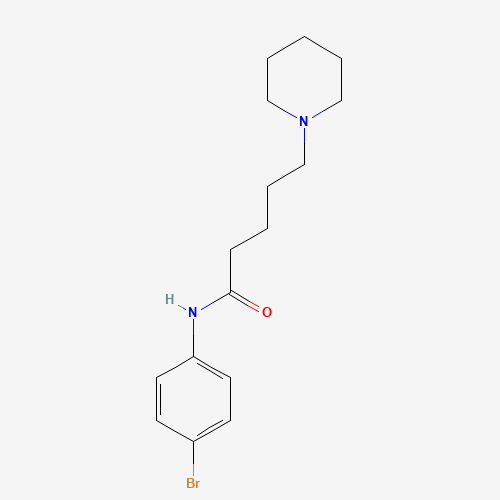 N-(4-bromophenyl)-5-piperidin-1-ylpentanamide (CAS: 874449-94-2) - Related Chemical Product