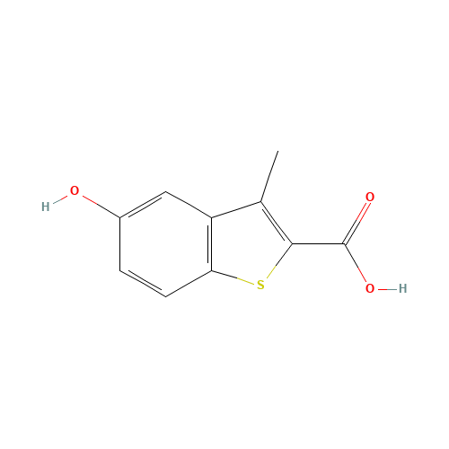 5-hydroxy-3-methyl-1-benzothiophene-2-carboxylic acid (CAS: 20873-76-1) - Related Chemical Product