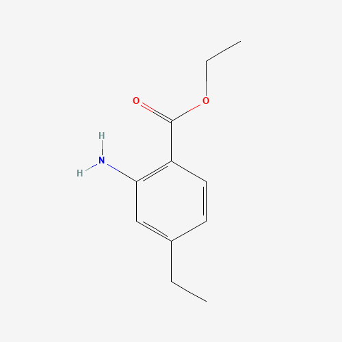 ethyl 2-amino-4-ethylbenzoate (CAS: 37395-55-4) - Chemical Structure and Molecular Formula 
