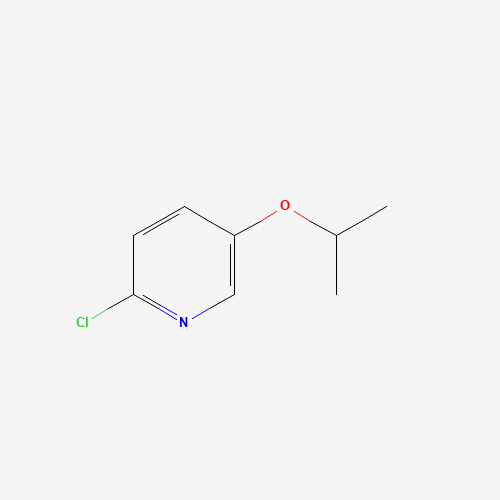 2-chloro-5-propan-2-yloxypyridine (CAS: 1204483-99-7) - Chemical Structure and Molecular Formula 