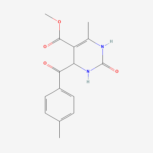 methyl 6-methyl-4-(4-methylbenzoyl)-2-oxo-3,4-dihydro-1H-pyrimidine-5-carboxylate (CAS: 914349-17-0) - Related Chemical Product