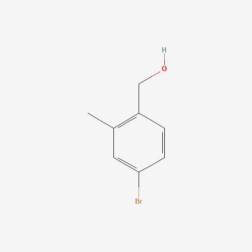 (4-bromo-2-methylphenyl)methanol (CAS: 17100-58-2) - Chemical Structure and Molecular Formula 