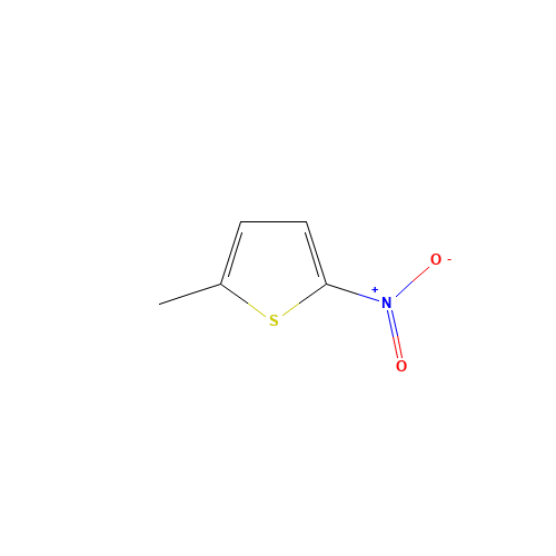 2-methyl-5-nitrothiophene (CAS: 42297-94-9) - Chemical Structure and Molecular Formula 