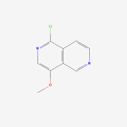 1-chloro-4-methoxy-2,6-naphthyridine (CAS: 1353970-59-8) - Chemical Structure and Molecular Formula 