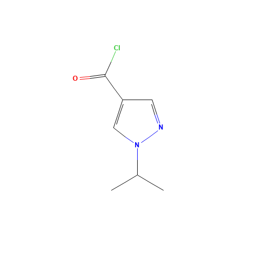 1-propan-2-ylpyrazole-4-carbonyl chloride (CAS: 1103424-89-0) - Related Chemical Product