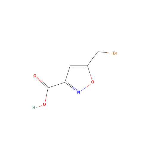 5-(bromomethyl)-1,2-oxazole-3-carboxylic acid (CAS: 95312-11-1) - Related Chemical Product