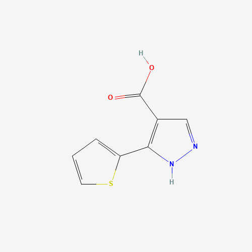 5-thiophen-2-yl-1H-pyrazole-4-carboxylic acid (CAS: 879996-80-2) - Related Chemical Product