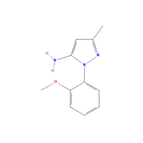 2-(2-methoxyphenyl)-5-methylpyrazol-3-amine (CAS: 91331-85-0) - Related Chemical Product