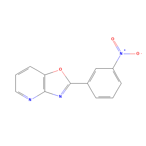 2-(3-nitrophenyl)-[1,3]oxazolo[4,5-b]pyridine (CAS: 52333-60-5) - Related Chemical Product