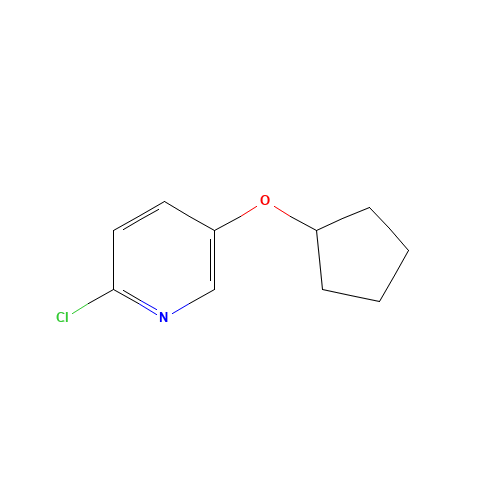 2-chloro-5-cyclopentyloxypyridine (CAS: 1204483-44-2) - Related Chemical Product