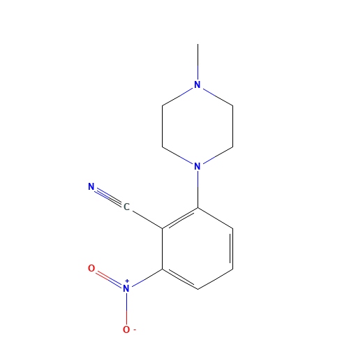 2-(4-methylpiperazin-1-yl)-6-nitrobenzonitrile (CAS: 63365-16-2) - Related Chemical Product