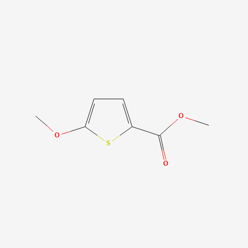 methyl 5-methoxythiophene-2-carboxylate (CAS: 77133-25-6) - Chemical Structure and Molecular Formula 