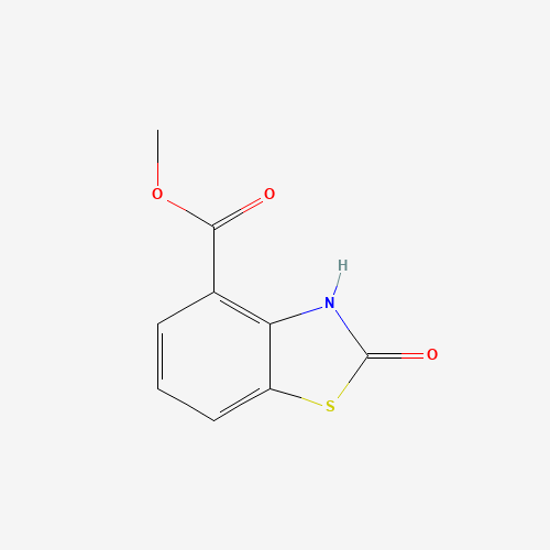 methyl 2-oxo-3H-1,3-benzothiazole-4-carboxylate (CAS: 374567-30-3) - Chemical Structure and Molecular Formula 