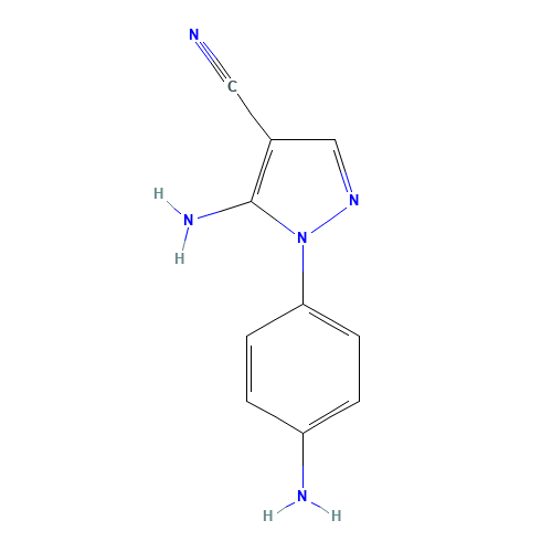 5-amino-1-(4-aminophenyl)pyrazole-4-carbonitrile (CAS: 1135324-00-3) - Related Chemical Product
