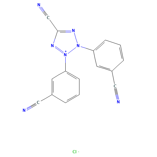 2,3-bis(3-cyanophenyl)tetrazol-2-ium-5-carbonitrile;chloride (CAS: 102568-49-0) - Related Chemical Product