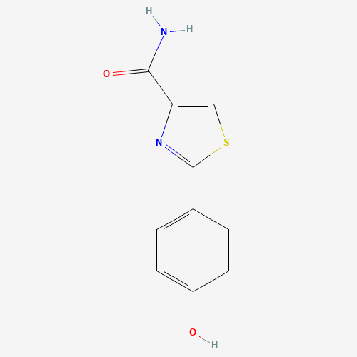 2-(4-oxocyclohexa-2,5-dien-1-ylidene)-3H-1,3-thiazole-4-carboxamide (CAS: 133477-33-5) - Related Chemical Product