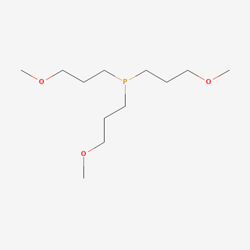 tris(3-methoxypropyl)phosphane (CAS: 83622-85-9) - Chemical Structure and Molecular Formula 