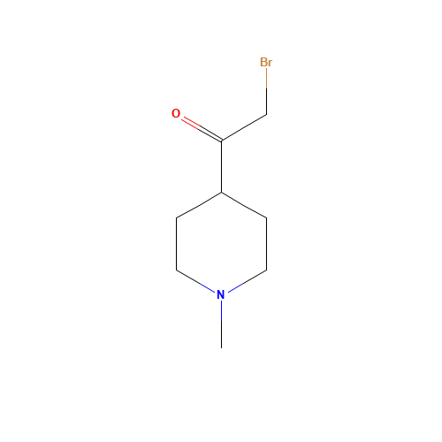 2-bromo-1-(1-methylpiperidin-4-yl)ethanone (CAS: 1030137-70-2) - Related Chemical Product