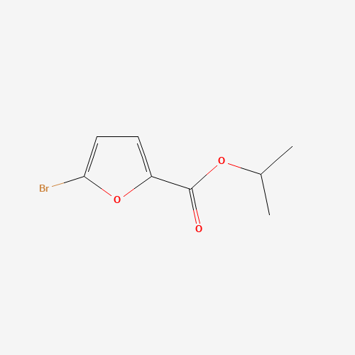 propan-2-yl 5-bromofuran-2-carboxylate (CAS: 108485-21-8) - Chemical Structure and Molecular Formula 