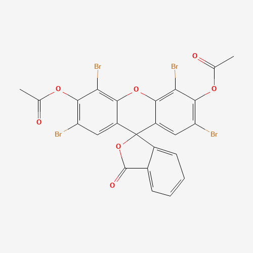 (6'-acetyloxy-2',4',5',7'-tetrabromo-3-oxospiro[2-benzofuran-1,9'-xanthene]-3'-yl) acetate (CAS: 7284-92-6) - Related Chemical Product