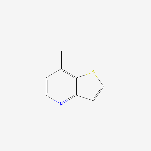 7-methylthieno[3,2-b]pyridine (CAS: 13362-83-9) - Chemical Structure and Molecular Formula 