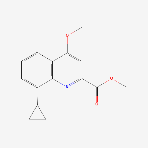 methyl 8-cyclopropyl-4-methoxyquinoline-2-carboxylate (CAS: 921760-94-3) - Related Chemical Product