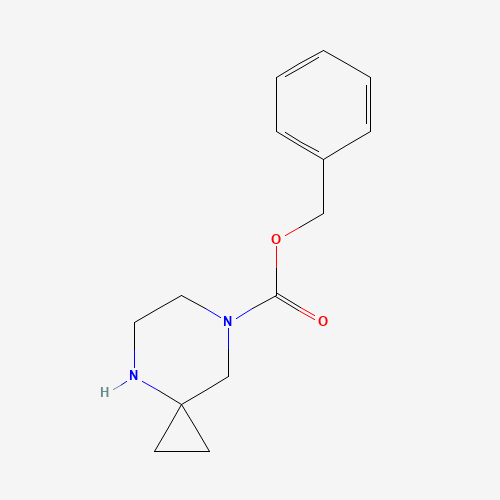 benzyl 4,7-diazaspiro[2.5]octane-7-carboxylate (CAS: 954240-30-3) - Chemical Structure and Molecular Formula 