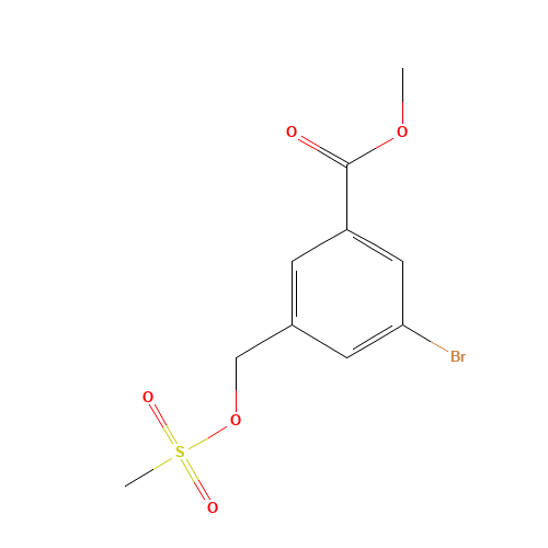 methyl 3-bromo-5-(methylsulfonyloxymethyl)benzoate (CAS: 878744-04-8) - Related Chemical Product