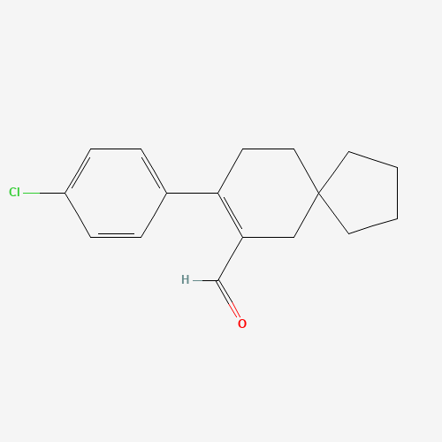 8-(4-chlorophenyl)spiro[4.5]dec-8-ene-9-carbaldehyde (CAS: 1257045-29-6) - Related Chemical Product