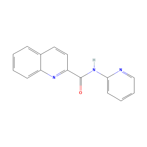 N-pyridin-2-ylquinoline-2-carboxamide (CAS: 300574-94-1) - Related Chemical Product