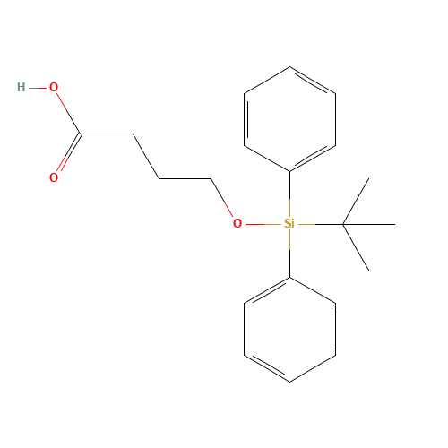 4-[tert-butyl(diphenyl)silyl]oxybutanoic acid (CAS: 118715-16-5) - Related Chemical Product