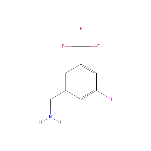 [3-iodo-5-(trifluoromethyl)phenyl]methanamine (CAS: 691877-06-2) - Related Chemical Product
