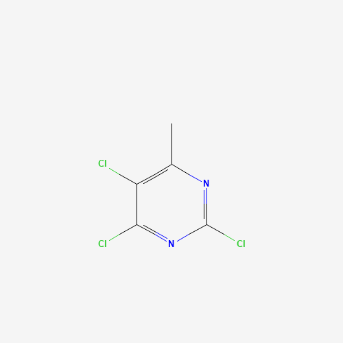 2,4,5-trichloro-6-methylpyrimidine (CAS: 6554-69-4) - Chemical Structure and Molecular Formula 