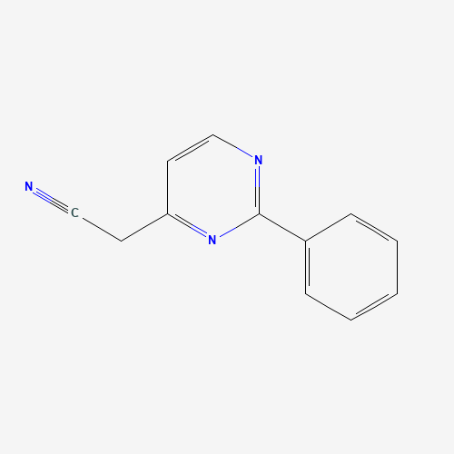 2-(2-phenylpyrimidin-4-yl)acetonitrile (CAS: 1261753-51-8) - Related Chemical Product
