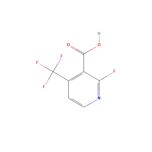 2-fluoro-4-(trifluoromethyl)pyridine-3-carboxylic acid (CAS: 1040681-74-0) - Related Chemical Product