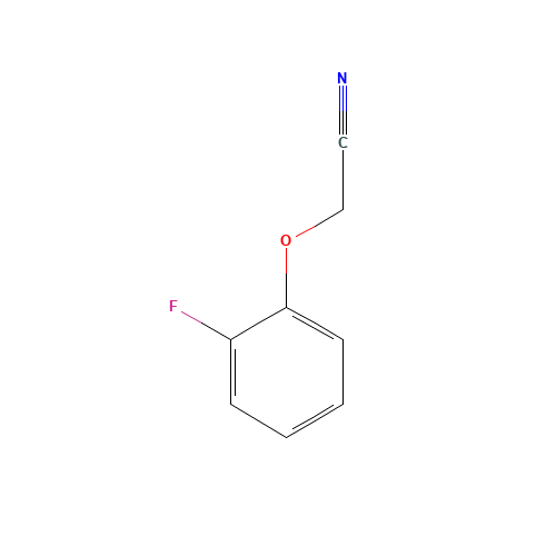 2-(2-fluorophenoxy)acetonitrile (CAS: 137988-23-9) - Chemical Structure and Molecular Formula 