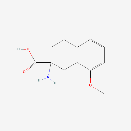 2-amino-8-methoxy-3,4-dihydro-1H-naphthalene-2-carboxylic acid (CAS: 67544-71-2) - Related Chemical Product