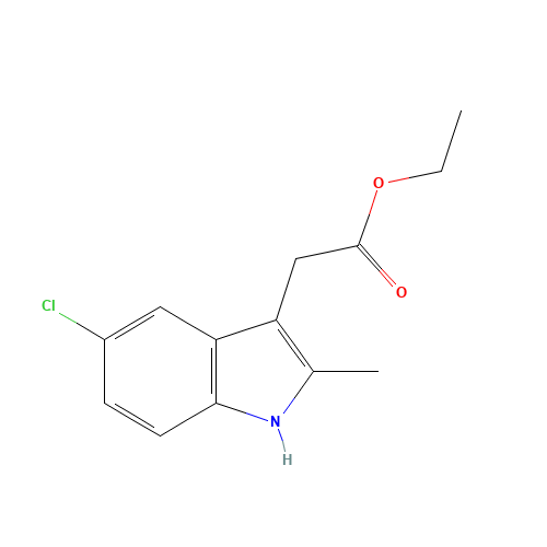 ethyl 2-(5-chloro-2-methyl-1H-indol-3-yl)acetate (CAS: 3446-72-8) - Related Chemical Product