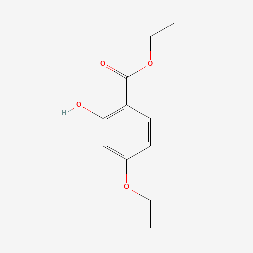 ethyl 4-ethoxy-2-hydroxybenzoate (CAS: 29264-30-0) - Chemical Structure and Molecular Formula 