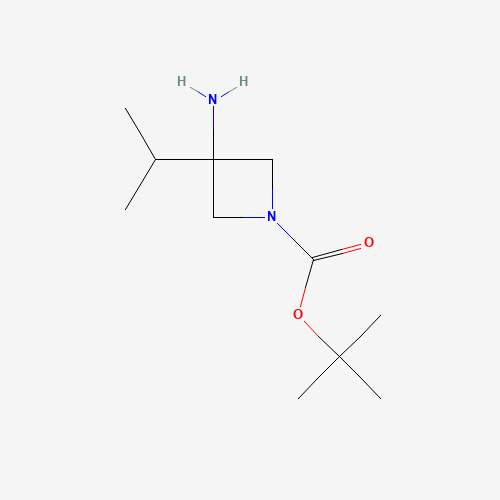 tert-butyl 3-amino-3-propan-2-ylazetidine-1-carboxylate (CAS: 1485224-24-5) - Related Chemical Product