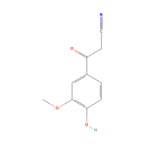 3-(4-hydroxy-3-methoxyphenyl)-3-oxopropanenitrile (CAS: 5653-20-3) - Related Chemical Product