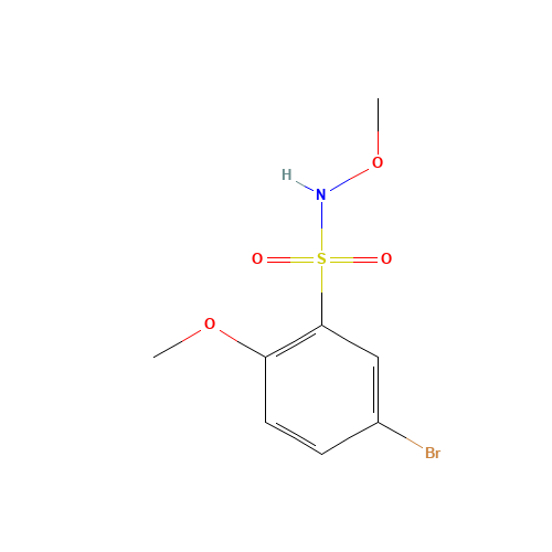 5-bromo-N,2-dimethoxybenzenesulfonamide (CAS: 1446002-39-6) - Related Chemical Product