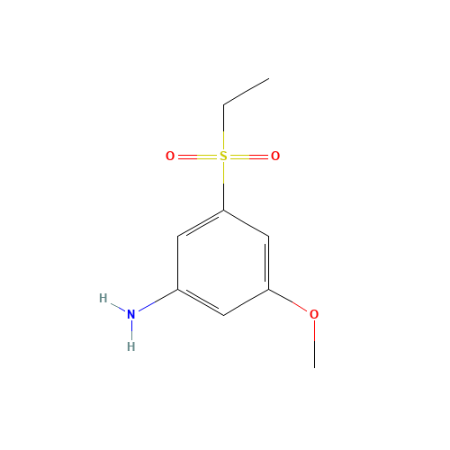 3-ethylsulfonyl-5-methoxyaniline (CAS: 1335496-37-1) - Related Chemical Product