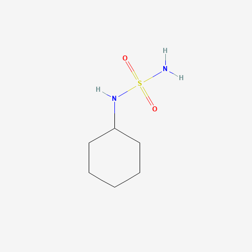 (sulfamoylamino)cyclohexane (CAS: 3984-18-7) - Chemical Structure and Molecular Formula 
