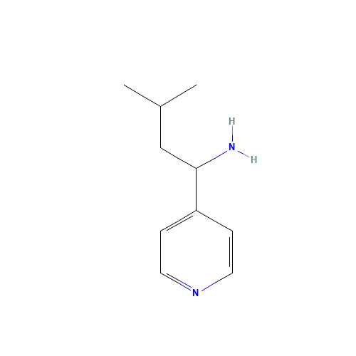 3-methyl-1-pyridin-4-ylbutan-1-amine (CAS: 1178634-82-6) - Related Chemical Product